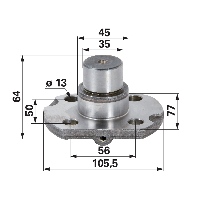CARRARO Achsschenkelbolzen oben 1-33-741-671