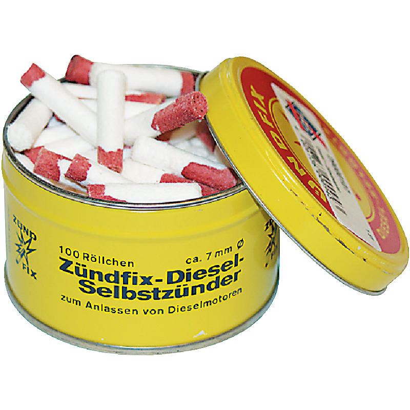 Zündfix 7 mm Diesel Selbstzünder, 100 Stück