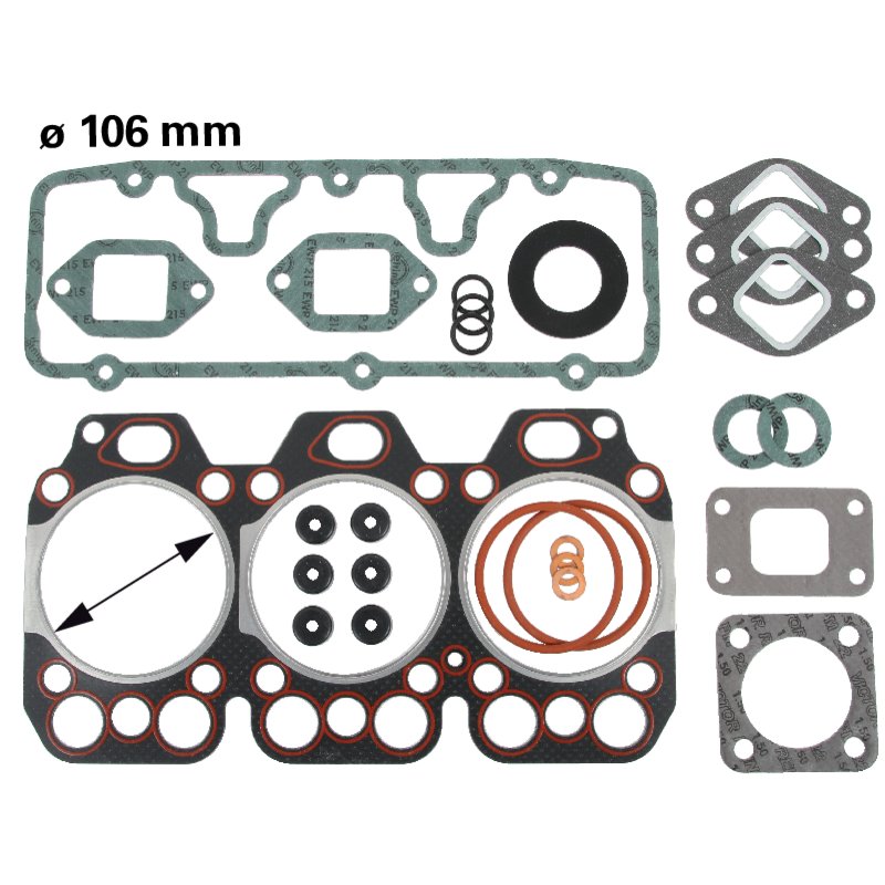 Zylinderkopfdichtsatz Durchmesser 106 mm anstelle von Steyr 131100010701