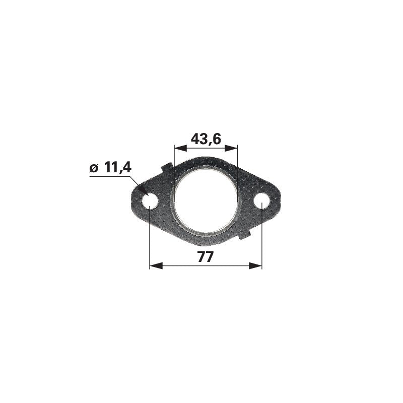 Dichtung Auspuffkrümmer 504081249
