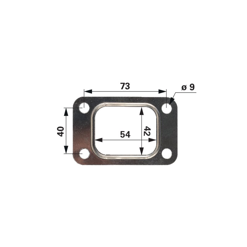 Flanschdichtung anstelle von CNH 4834948