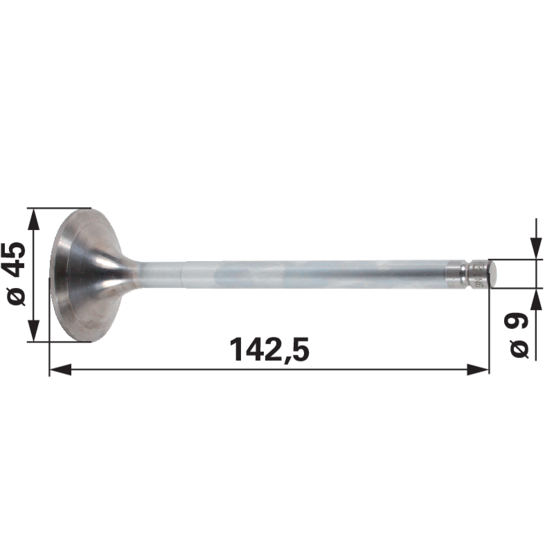 Einlassventil passend zu Steyr WD311, WD411, WD611