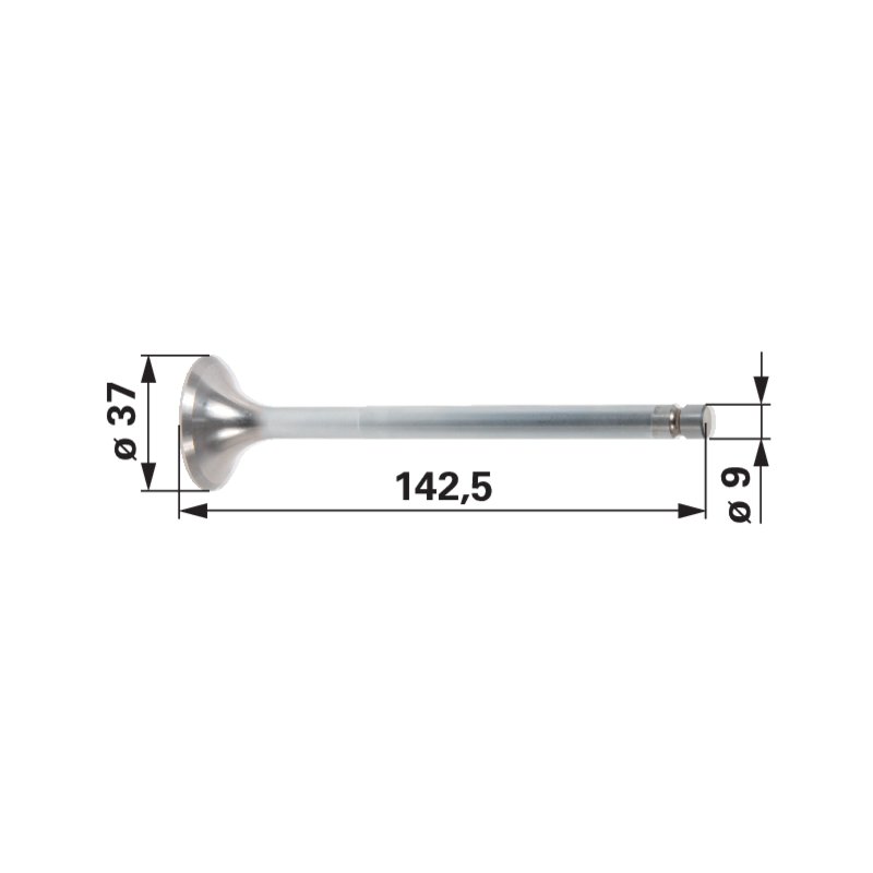 Auslassventil passend zu Steyr WD311, WD411, WD611