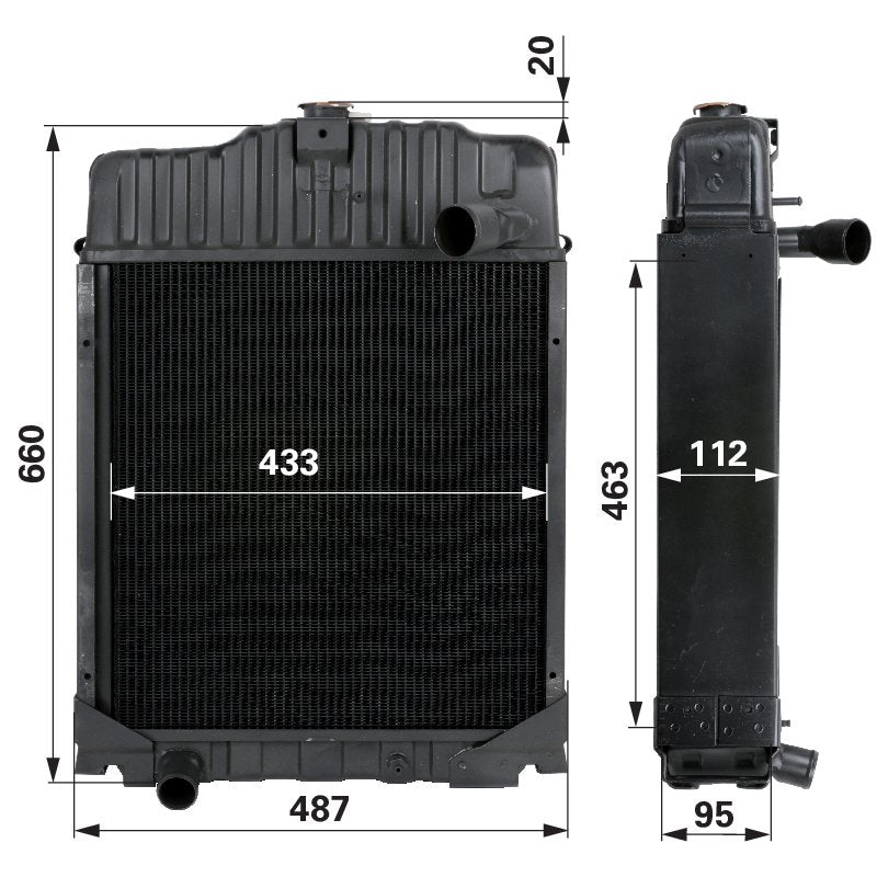 Kühler passend zu Steyr 970