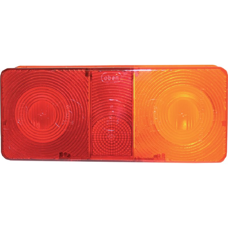 HELLA Ersatzglas 170 x 75 mm, mit Trennwand, rechts