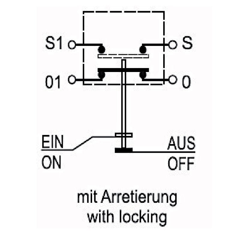 Druckknopfschalter für Gebläse 133700580005