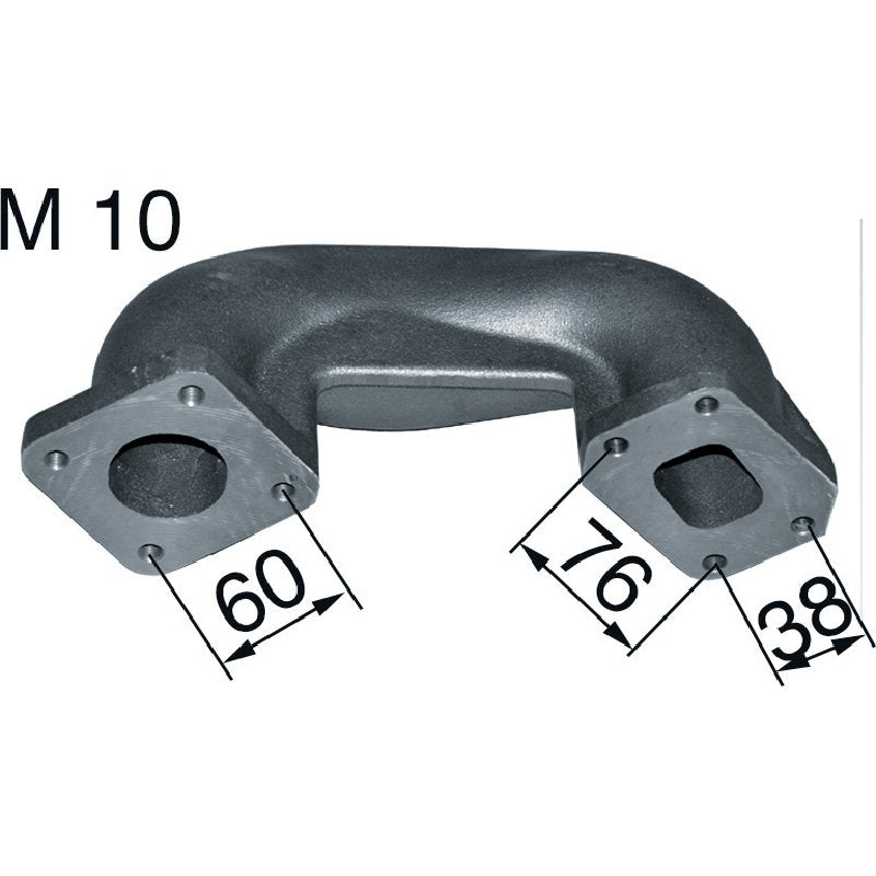 Anschlusskrümmer anstelle von Steyr 131100110036
