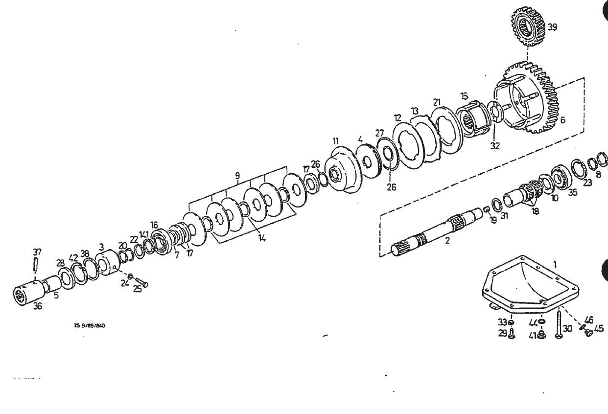 ZF Kolbenring Lamellenkupplung 1397290201