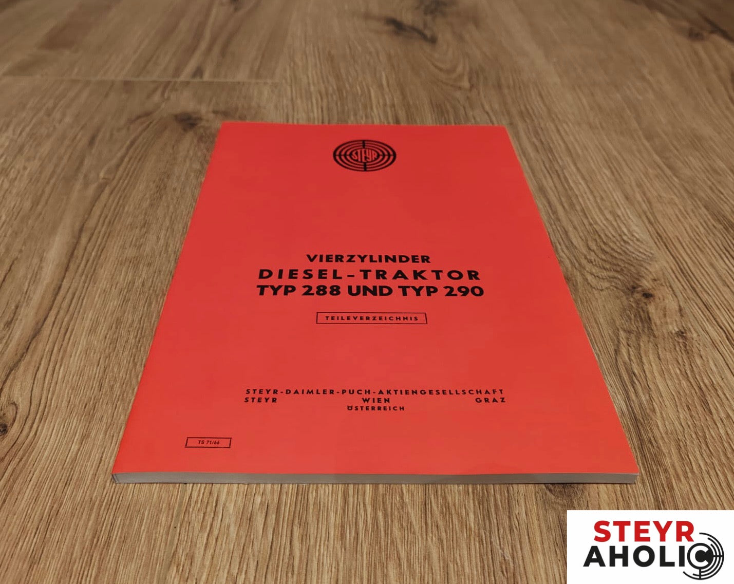 Steyr Teileverzeichnis für 288/290