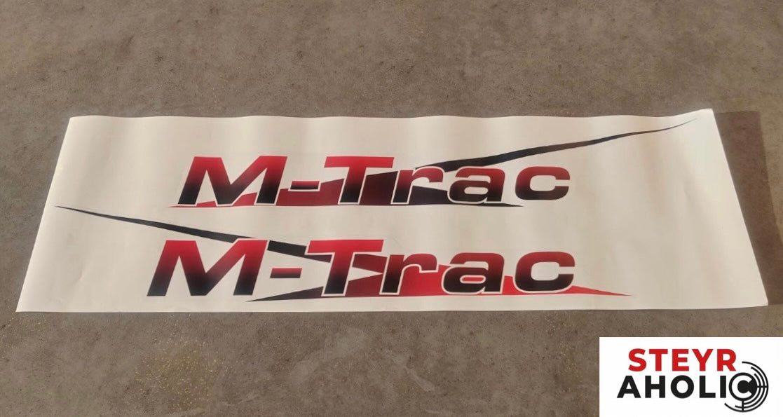 Aufkleber "M-Trac"