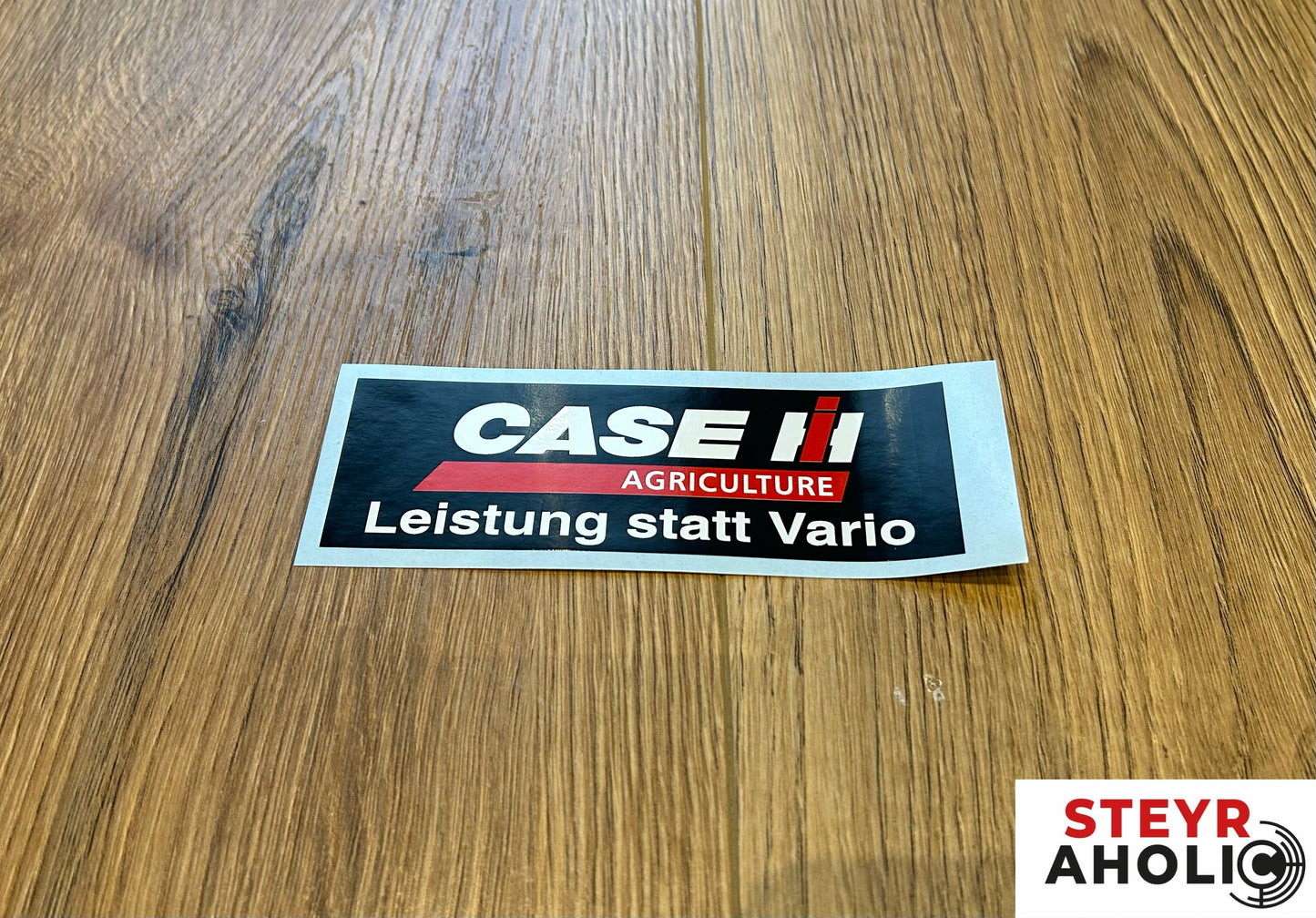Aufkleber Case IH Leistung statt Vario