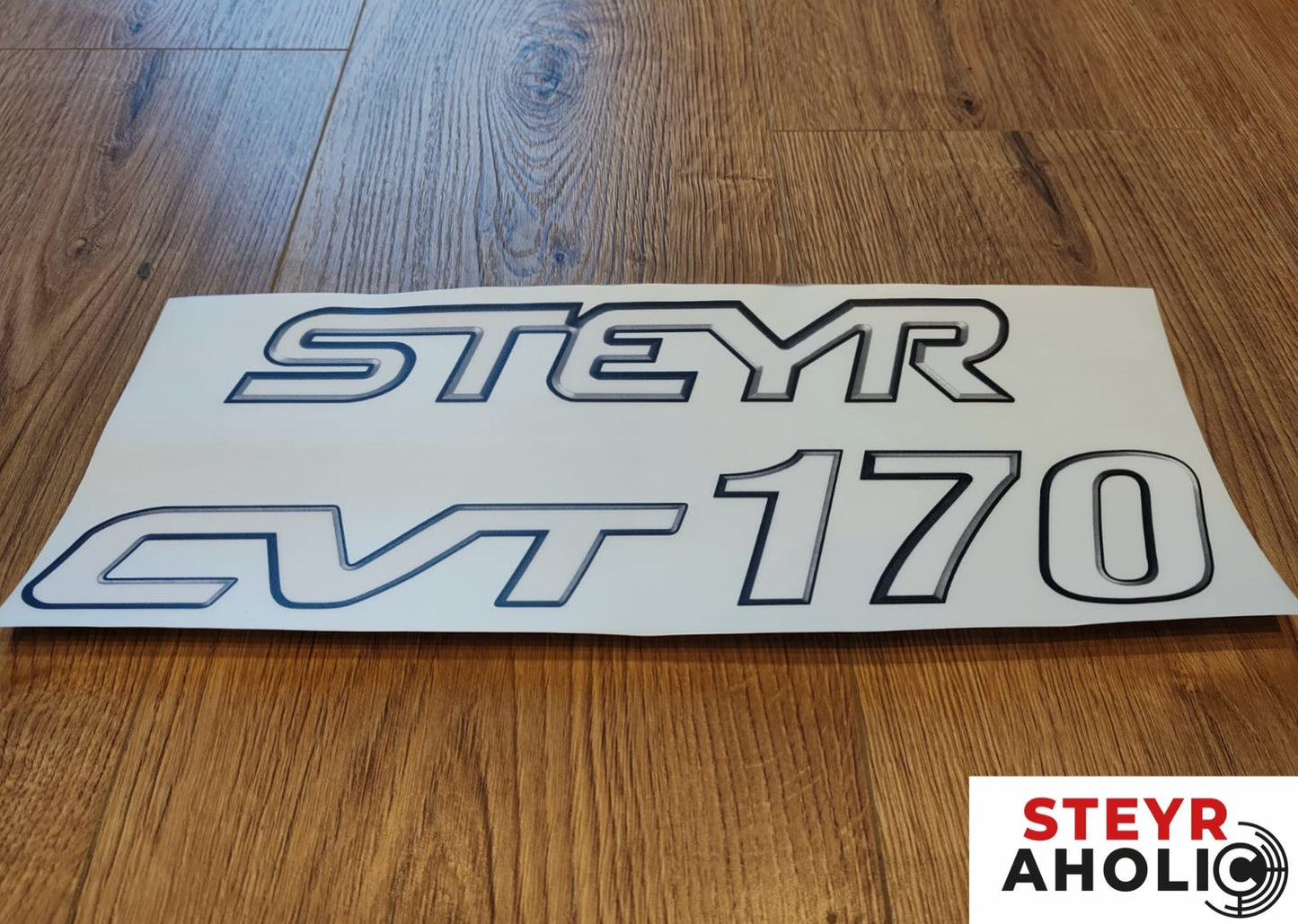 Aufkleberset "Steyr CVT 170" für Motorhaube