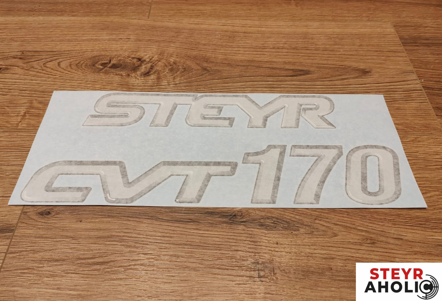 Aufkleberset "Steyr CVT 170" für Motorhaube