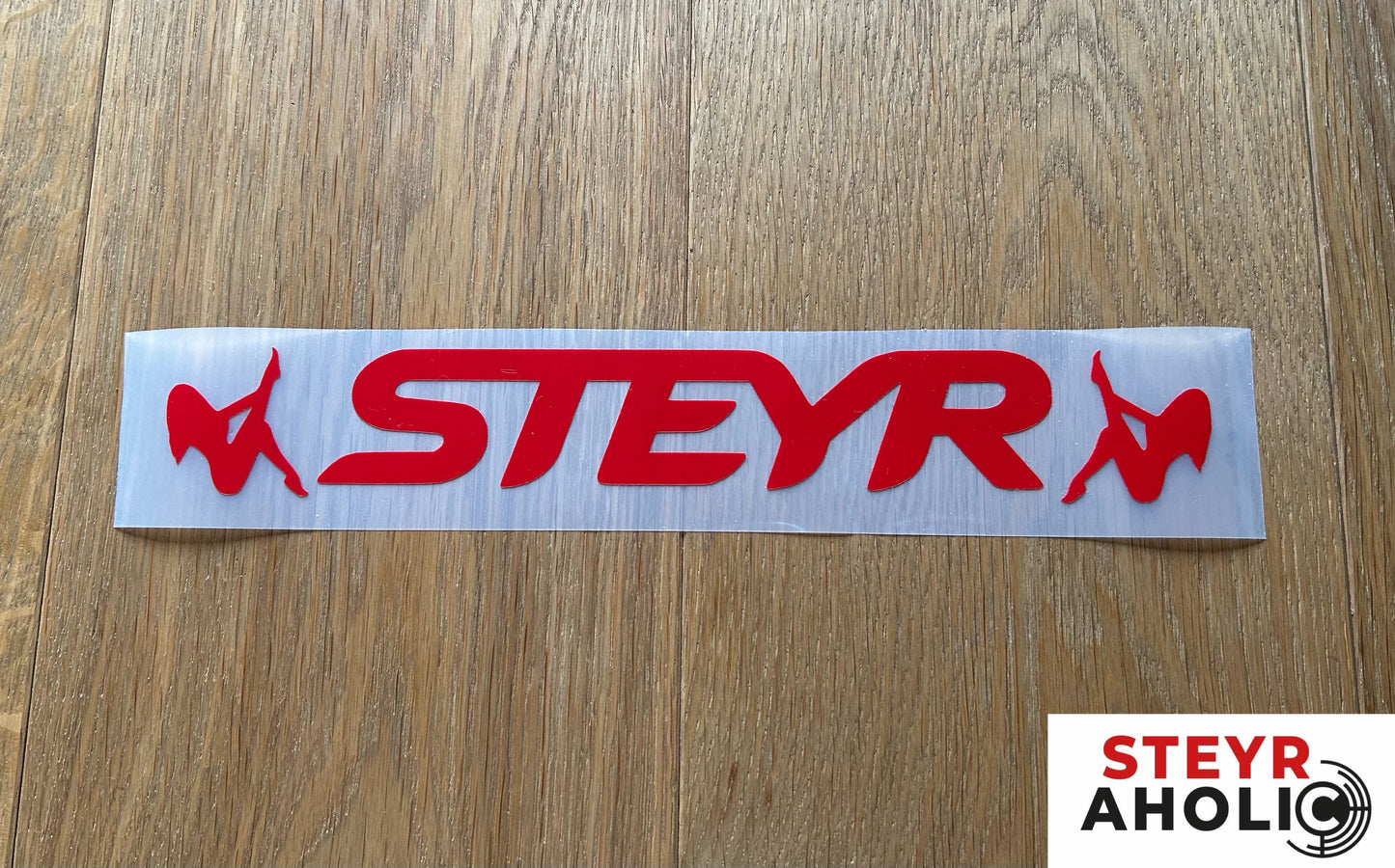 Aufkleber "Steyr Girls" rot