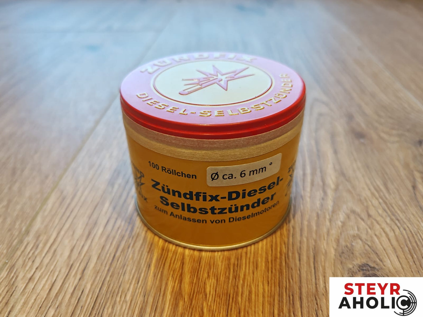 Zündfix 6 mm Diesel Selbstzünder, 100 Stück
