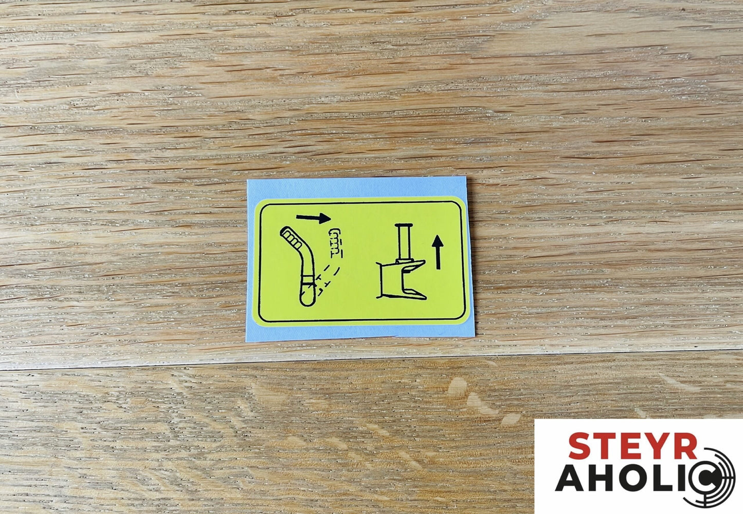 Aufkleber Zugmaul öffnen 900/9000er Serie + CVT