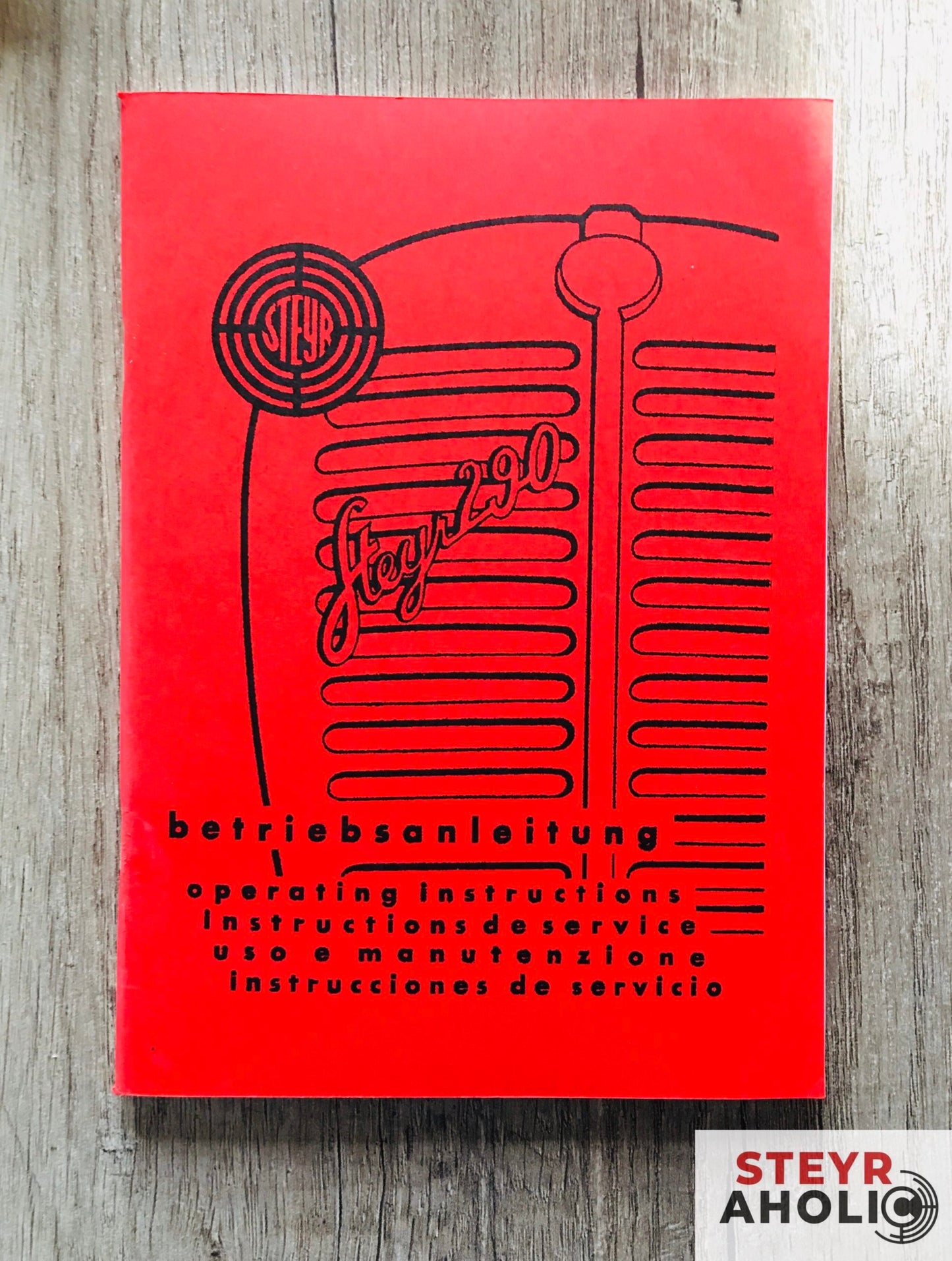 Betriebsanleitung Steyr 290