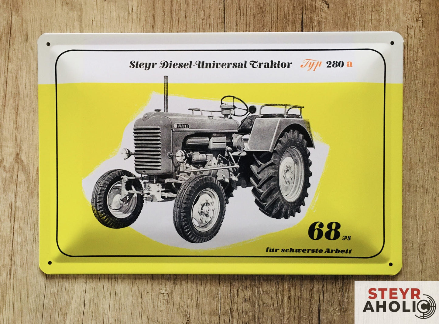 Steyr - Blechschild 280a