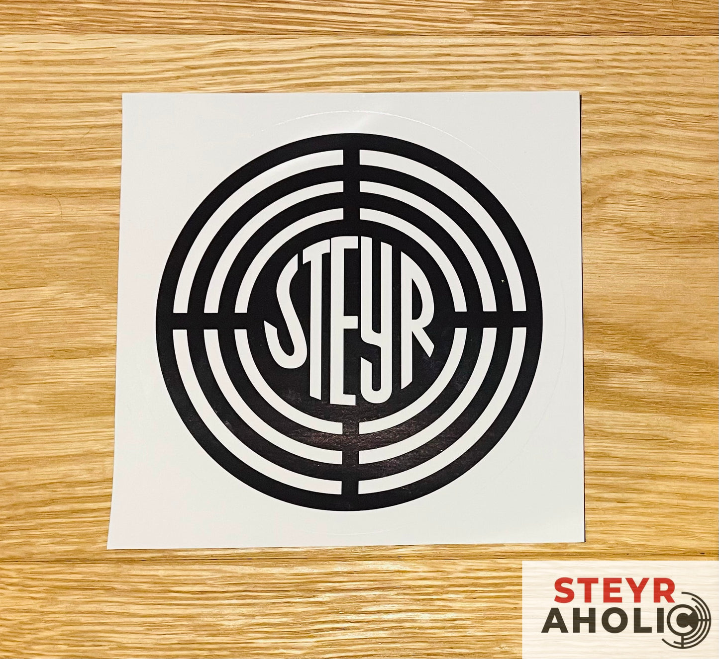 Aufkleber Steyr Logo groß