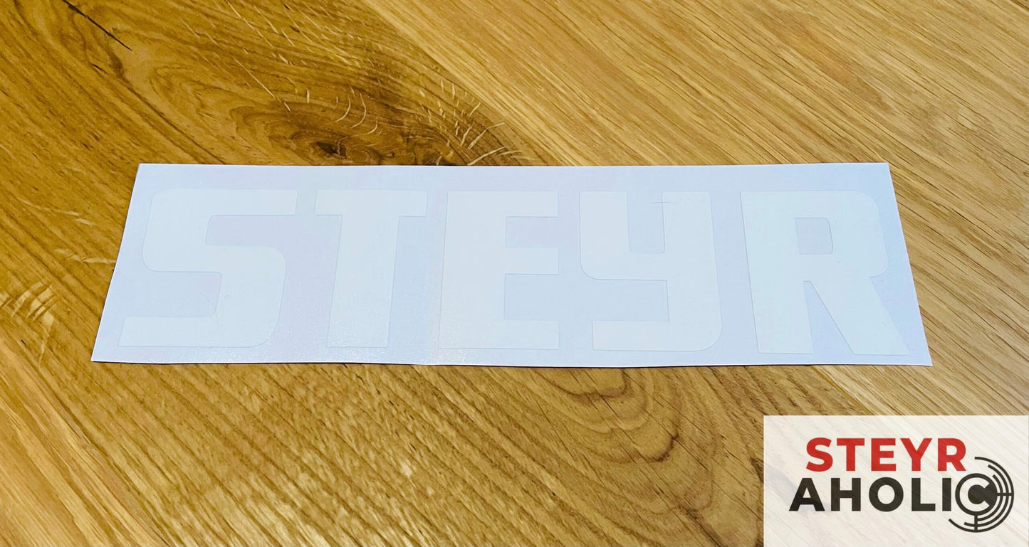 Aufkleber "Steyr" Kotflügel hinten