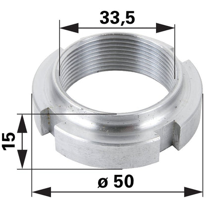 ZF Nutmutter Hauptwelle M35 x 1,5 mm 1192220082