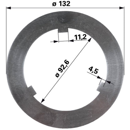 Innenlamelle 92,6 x 132 mm 1288 220016