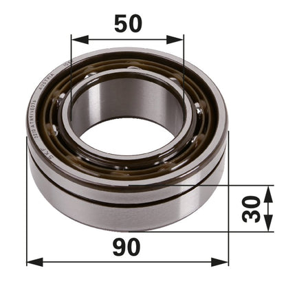 SKF Schrägkugellager Erstausrüsterqualität 133700220354
