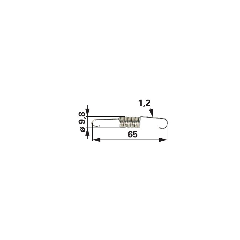 Feder anstelle von Steyr 1680 350008