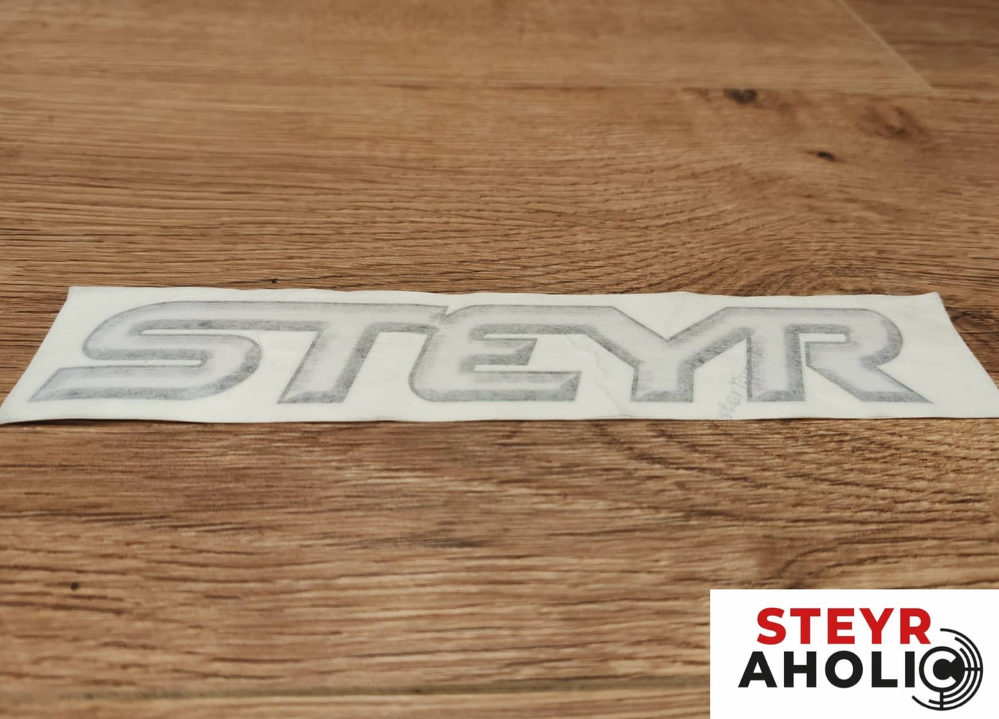 Aufkleber "Steyr" Kotflügel hinten ab Serie 900