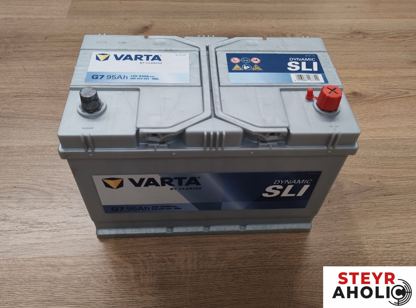 VARTA Starterbatterie 12V / 95Ah / 830A