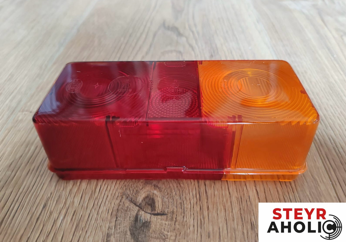 HELLA Ersatzglas 170 x 75 mm, mit Trennwand, rechts