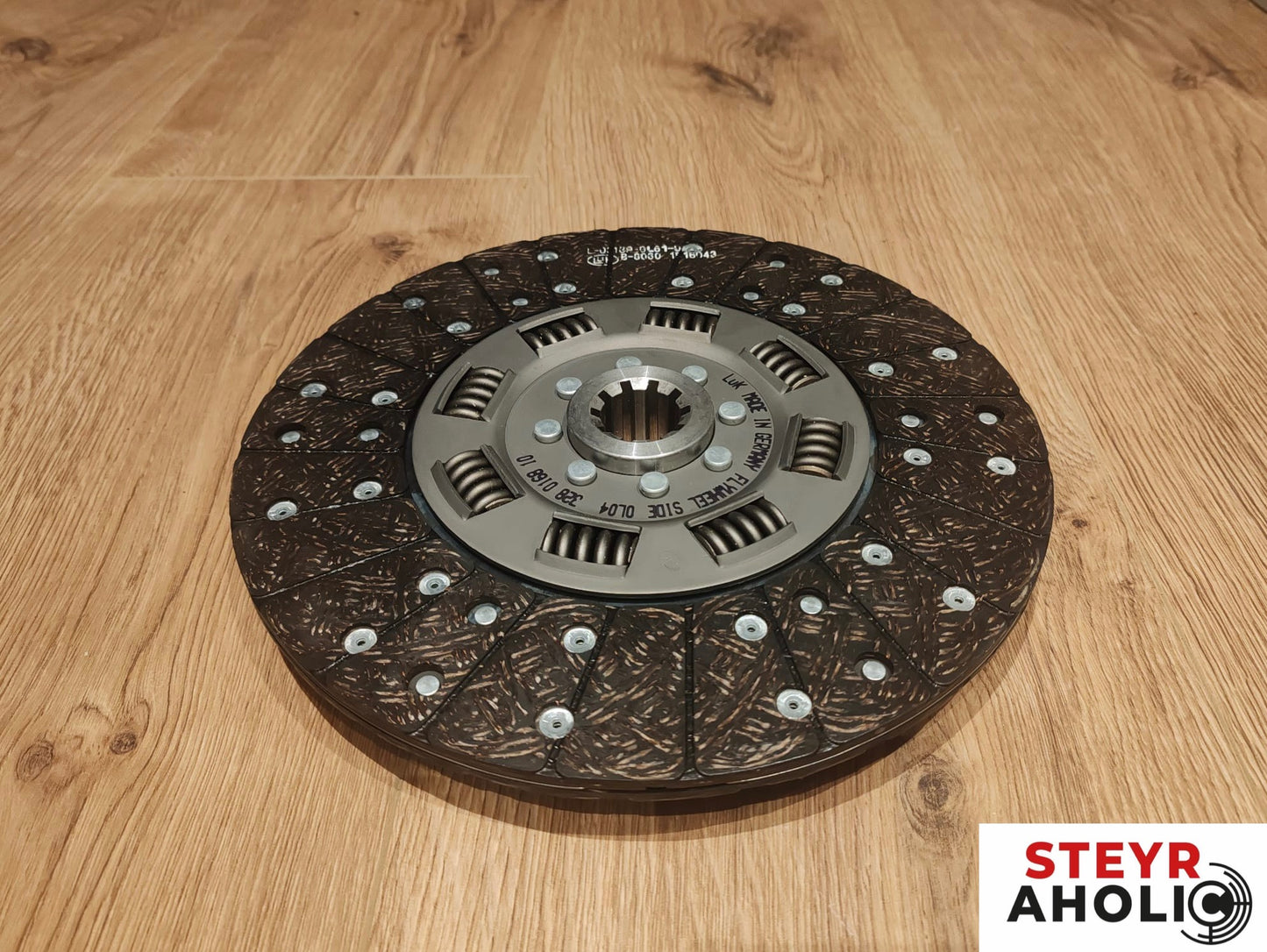 LUK Kupplungsscheibe AD 280 mm passend zu Steyr 190, 288, 290, 40-658