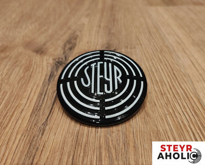 CNH Steyr Emblem für Motorhaube 47056192