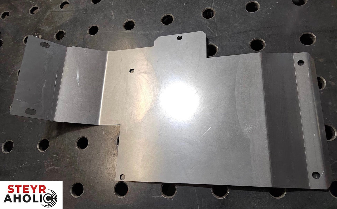 Abdeckblech Schalterabdeckung CVT