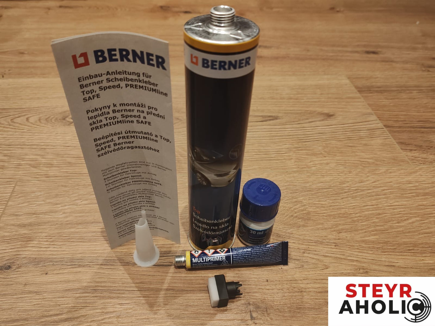 Scheibenkleber Set - Berner