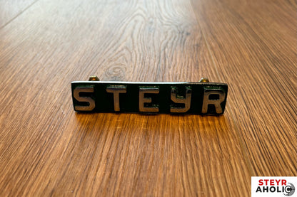 Typenschild zu Steyr T80 / 84 / 86