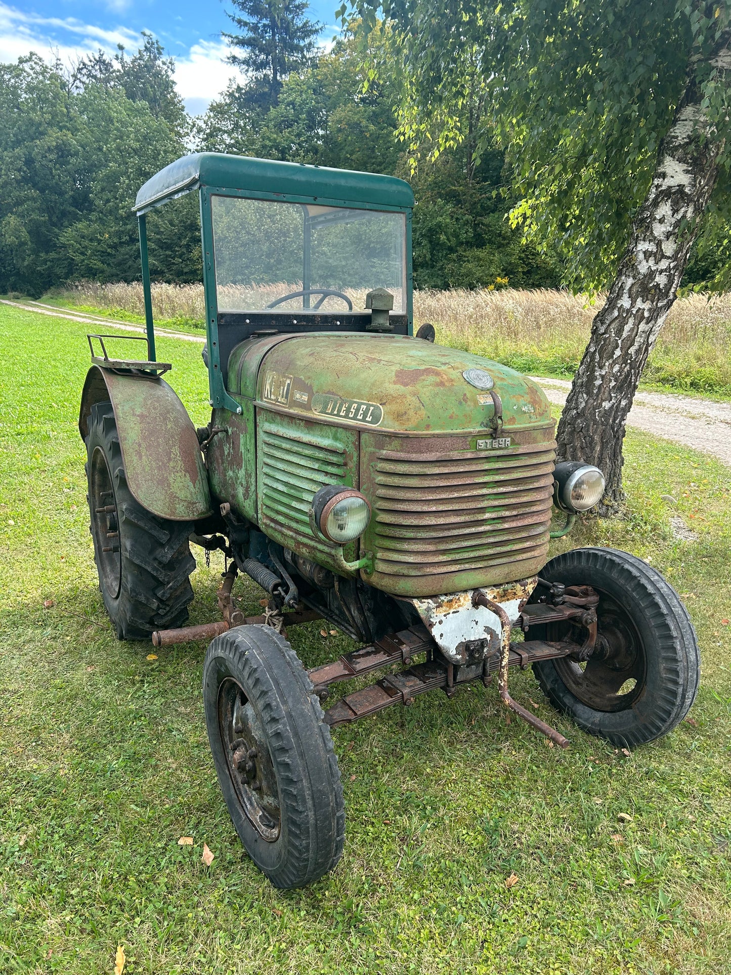 Steyr T180 Dach / Verdeck / Kabine