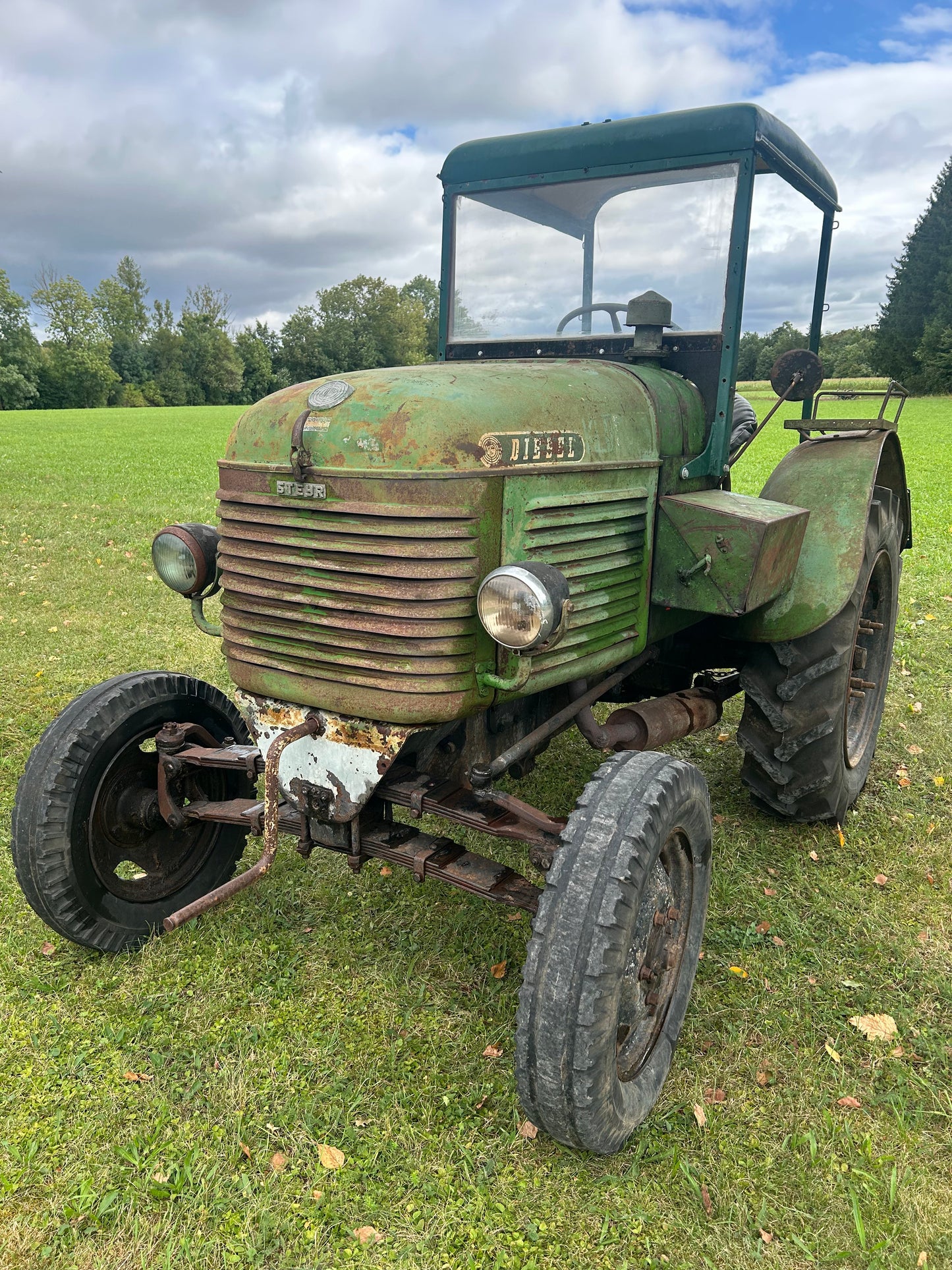 Steyr T180 Dach / Verdeck / Kabine