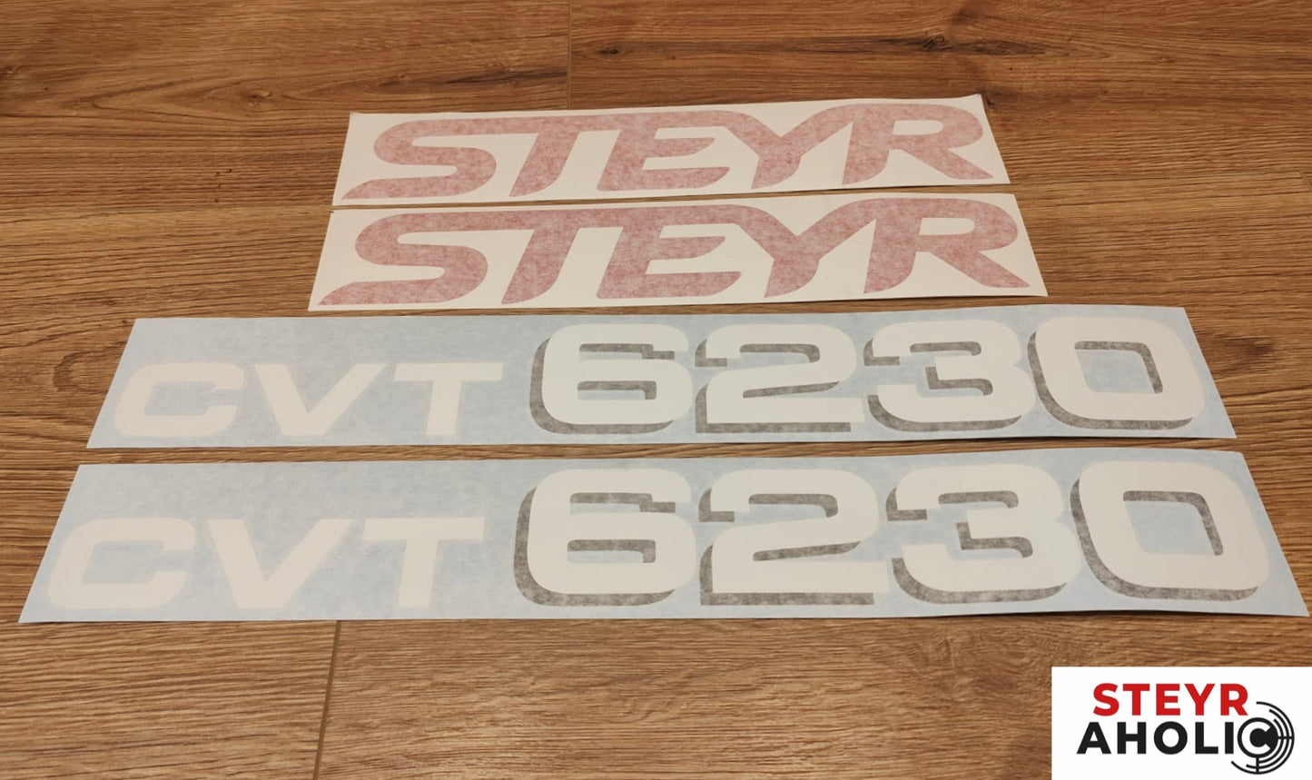Steyr 6230 CVT Aufkleberset