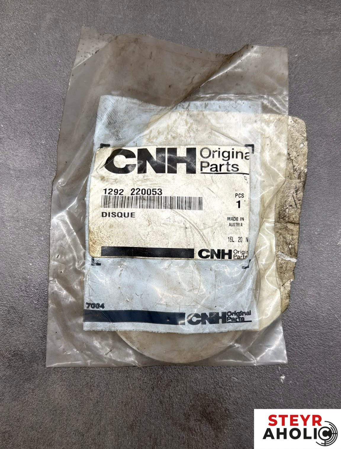 ORIGINAL Scheibe Vorgelegewelle 1292220053