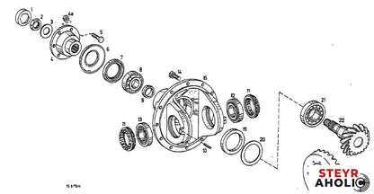 ZF Wellendichtring 1390 421034