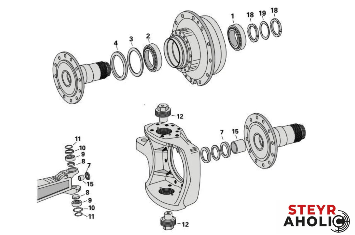 ZF/CORTECO Wellendichtring Radnabe ZP1927374