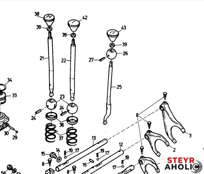 Schalthebel 1192 240046
