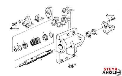 BOSCH Feder für kleines Zusatzsteuergerät