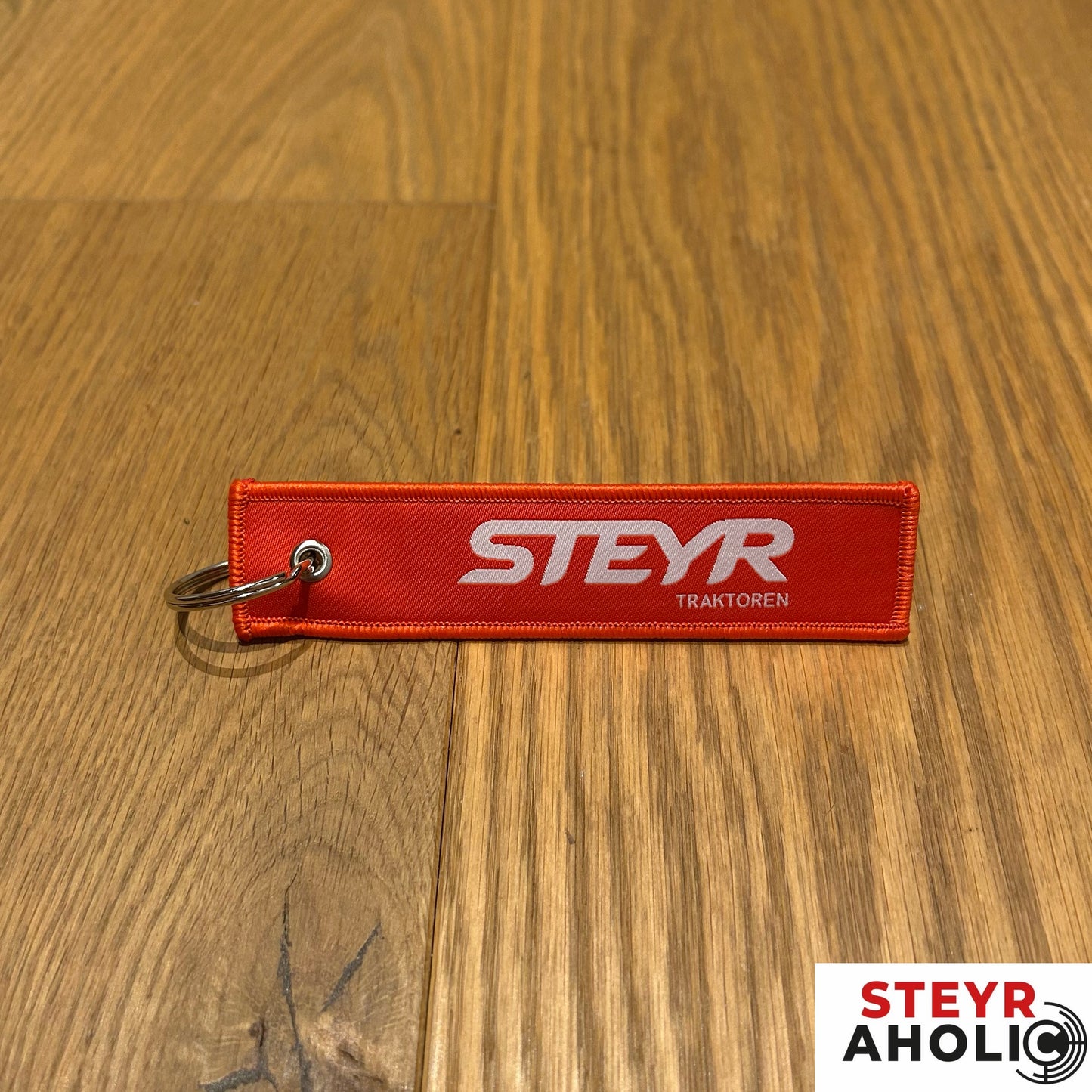 Schlüsselanhänger STEYR Logostickerei