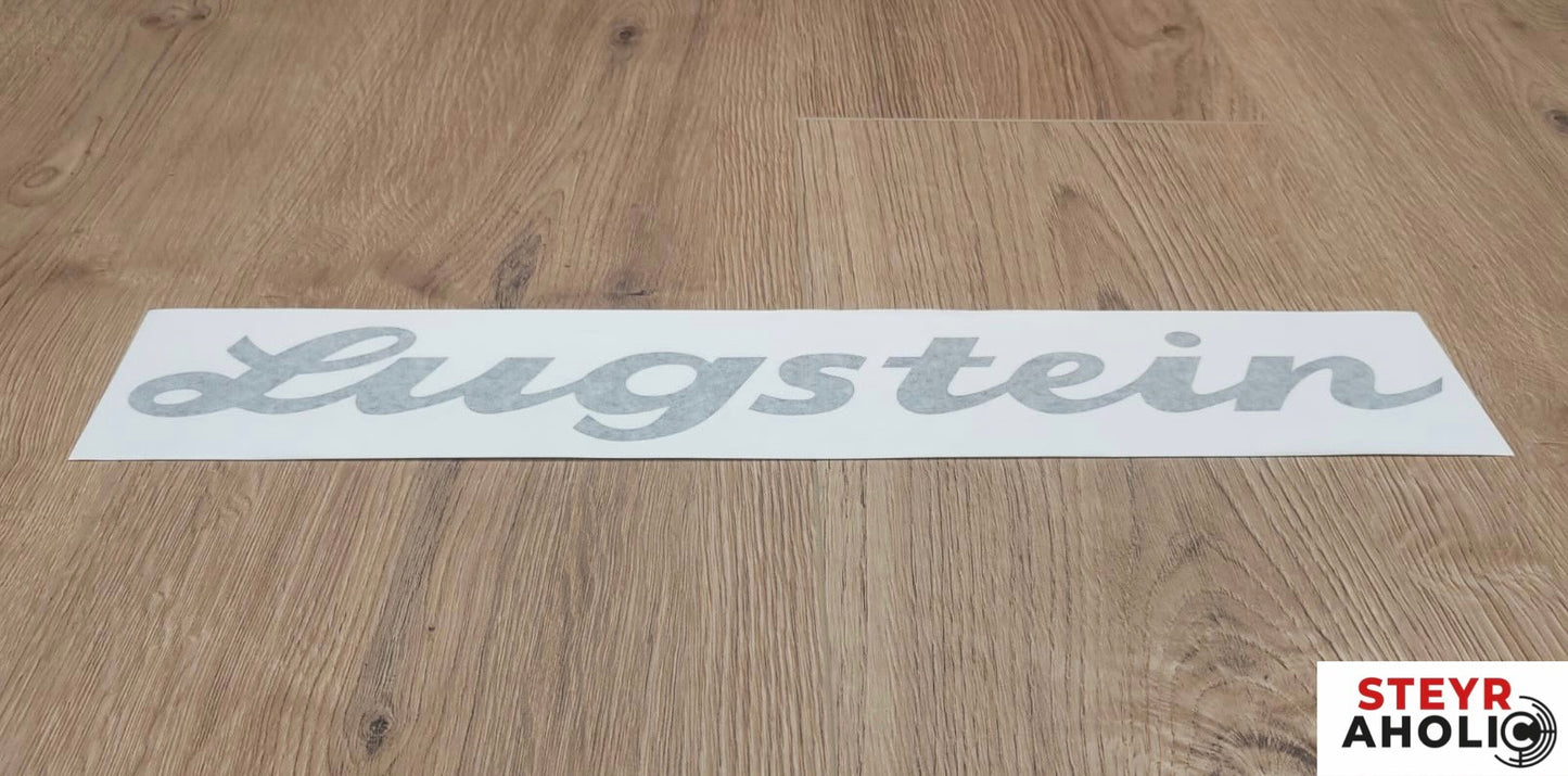 Aufkleber "Lugstein" groß