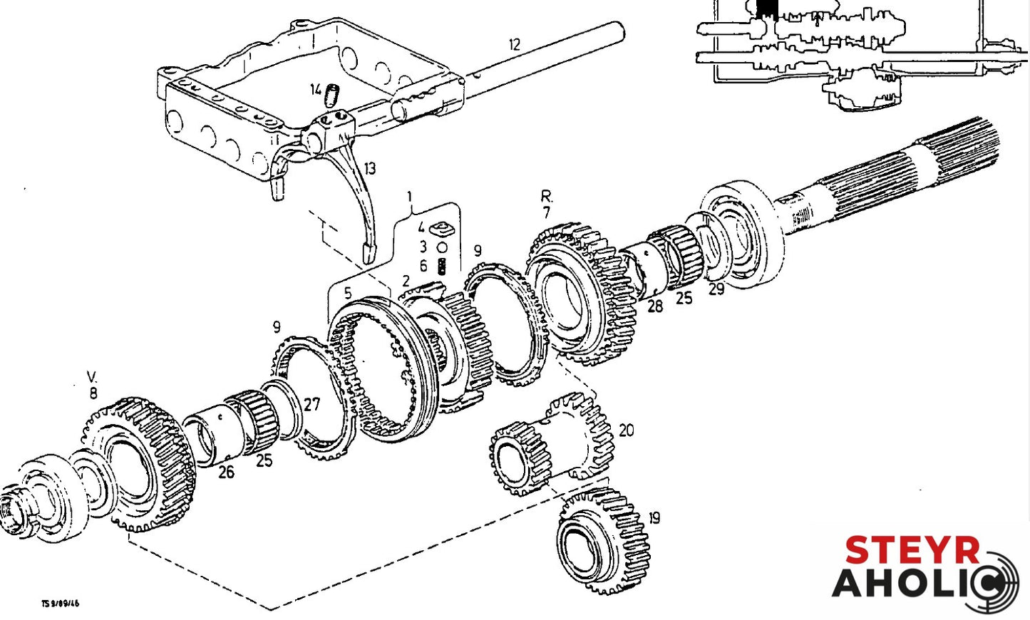 Vorwärts Zahnrad 40 kmh 135700220231