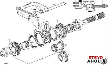Vorwärts Zahnrad 40 kmh 135700220231