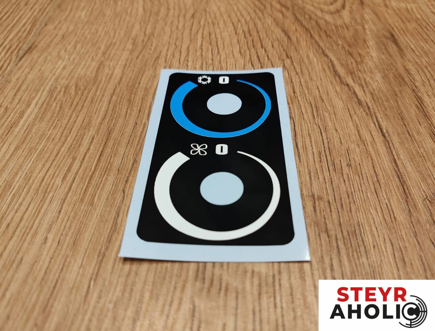 Aufkleber Regelung Klimaanlage 1-34-684-476