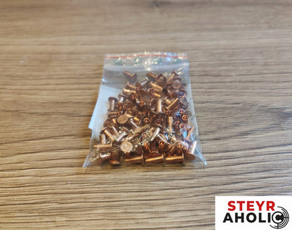 Kupfernieten 4 x 10 mm, 100 Stück